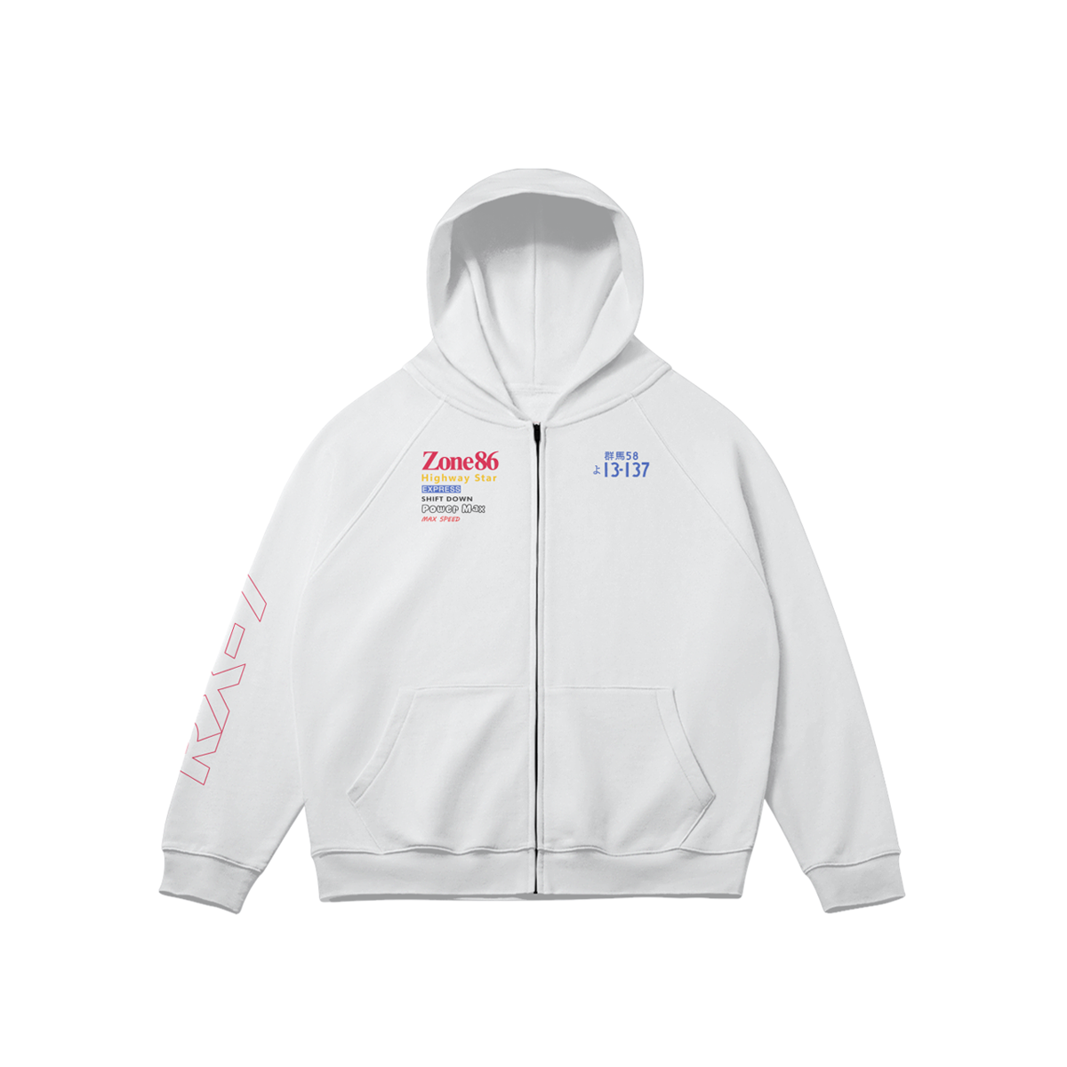 Ryosuke · Zip-Up Hoodie